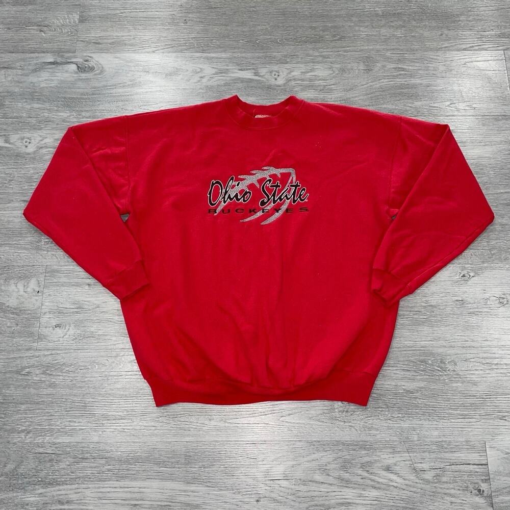 Vintage 90’s Ohio State Buckeyes Football Men’s XL Crewneck Sweatshirt Pullover